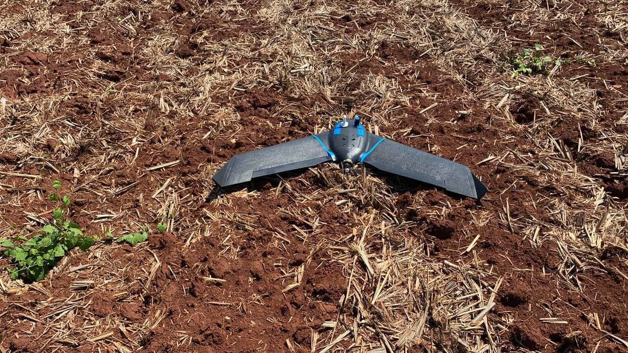 sensefly eBee Geo in the field